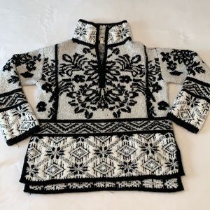 Anthropologie Alaskan Half Zip Sweater by Moth